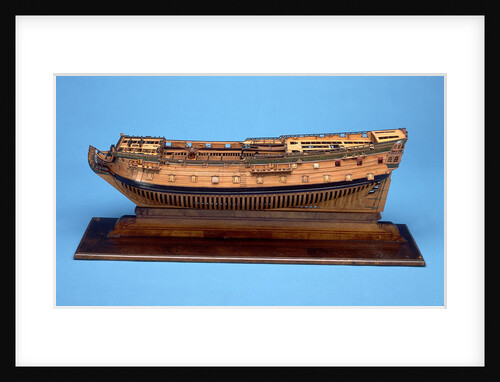 Ship of 50 guns by Unknown