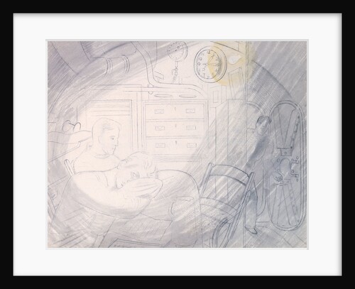 The Submarine Series: The Ward Room by Eric Ravilious