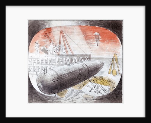 Submarine Series: The Whitstable Mine by Eric Ravilious