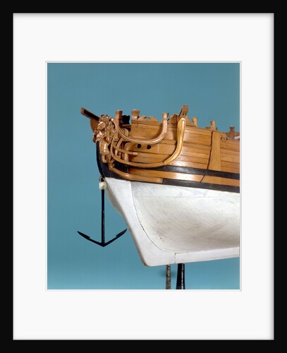 'Queenborough', figurehead and anchor by unknown