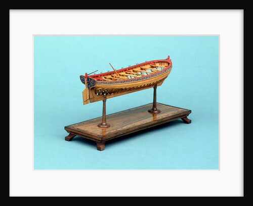 Ship's Longboat; 'Medway' by Unknown