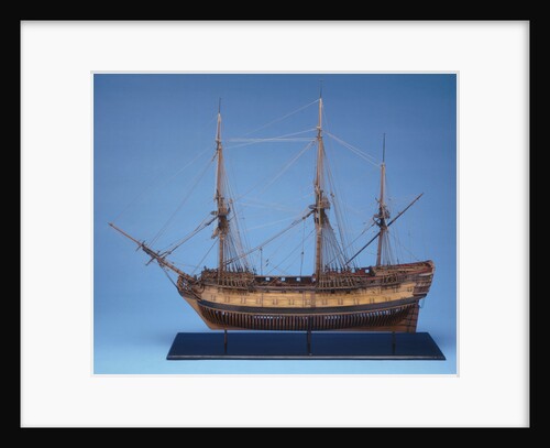 Ship of 64 guns by Unknown