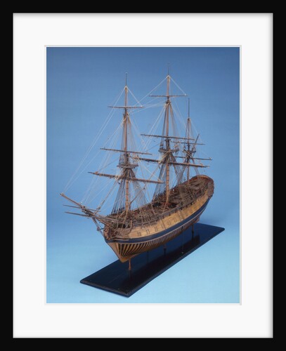 Ship of 64 guns by unknown