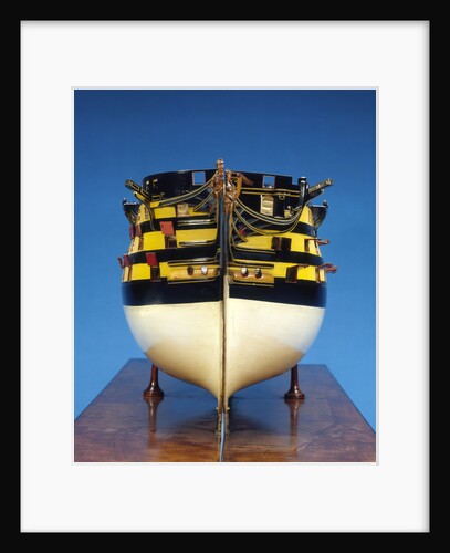 Model of 'Caledonia' (1808), 120 guns, three decker ship of the line by Robert Seppings