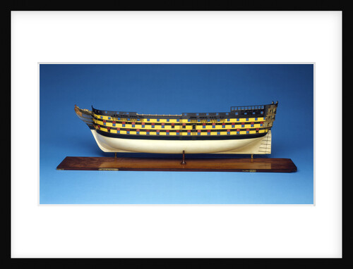 Model of 'Caledonia' (1808), 120 guns, three decker ship of the line by Robert Seppings