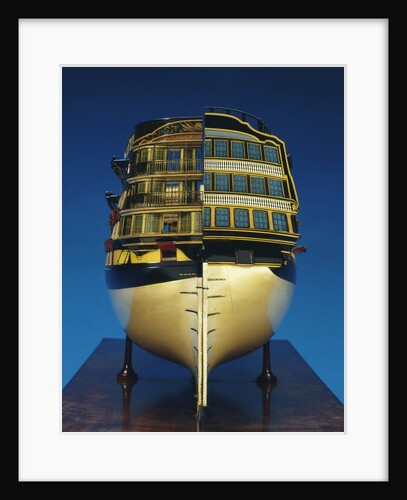 Model of 'Caledonia' (1808), 120 guns, three decker ship of the line by Robert Seppings