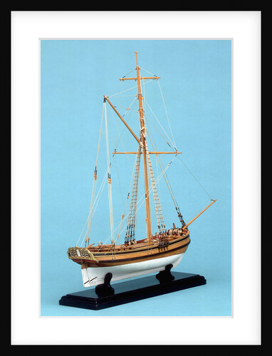 A passenger or cargo vessel 'Hoy' (1730) by unknown