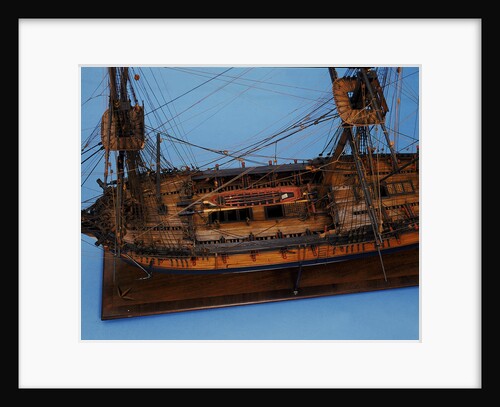 'Lowestoft' - detail of longboat by unknown