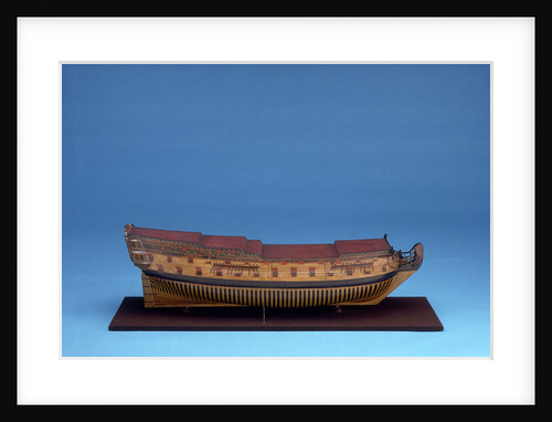 Third rate warship 'Centurion' (1732) 60 guns by unknown