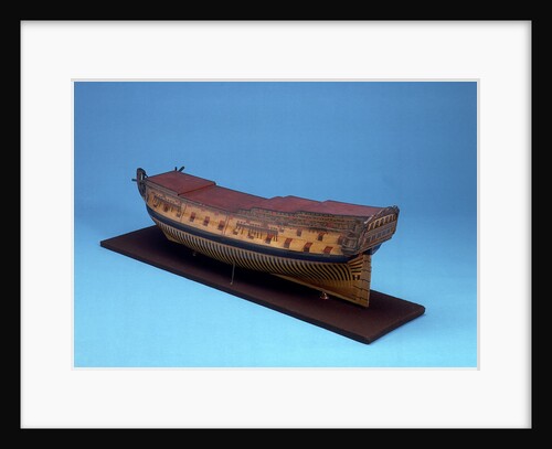 Third rate warship 'Centurion' (1732) 60 guns by unknown