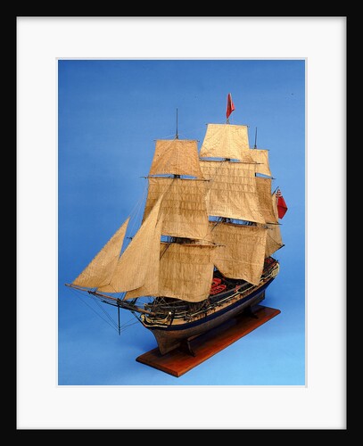 Ship of 38 guns, port by unknown