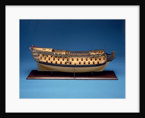 'Royal George', starboard broadside by Thomas Burroughs