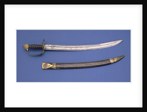 Slotted hilted hanger by unknown