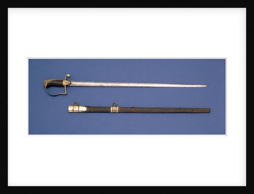 Stirrup hilted sword by Prosser