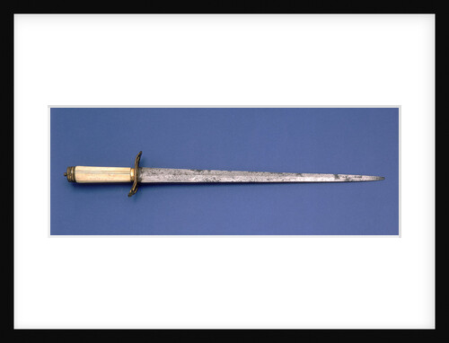 Straight-bladed dirk by Unknown