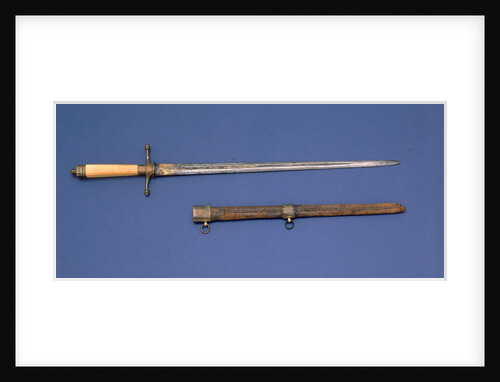 Straight-bladed dirk by Knubley