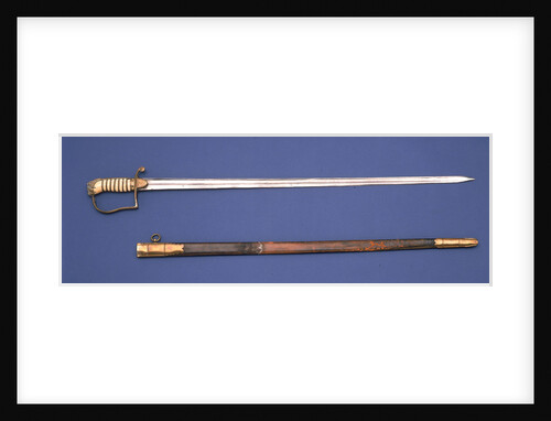 Stirrup hilted sword by Drury & Son