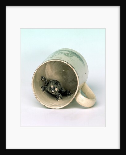 Earthenware mug by unknown
