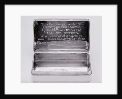 Gold snuff box by Alexander James Strachan