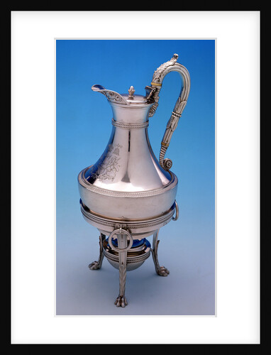 Hot water jug by Paul Storr