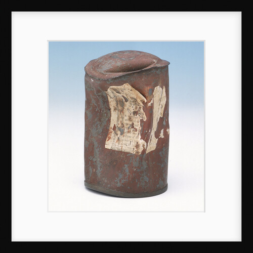 Soup can from Franklin's last expedition by Goldner