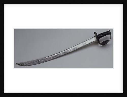 Fighting cutlass, circa 1800 by unknown