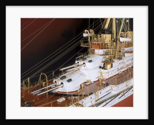 Model of battleship 'Minas Geraes' (1908) by Sir W. G. Armstrong Whitworth & Co. Ltd
