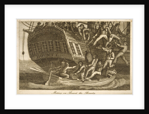 Mutiny aboard the 'Bounty' by unknown