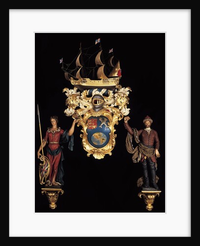 Coat of Arms of the South Sea Company by Robert Jones
