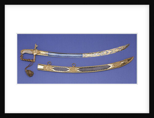 Lloyds Patriotic Fund £50 presentation sword by R. Teed