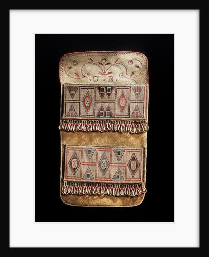Métis culture shot pouch, 19th century by unknown