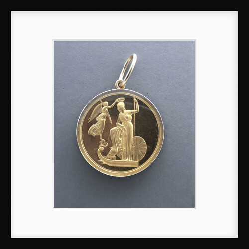 Naval Gold Medal (Flag Officer's) for The Battle of Trafalgar, 1805, obverse by Lewis Pingo
