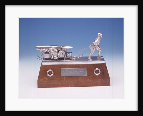 Statuette presented to Sir Clements Robert Markham (1830-1916) by Goldsmiths & Silversmiths Company Ltd.