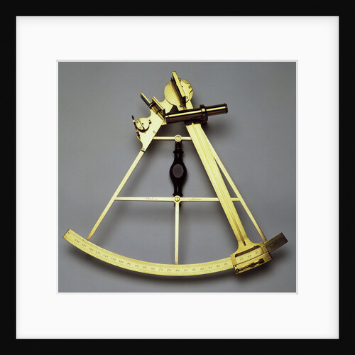 Sextant reputed to have been used on James Cook's third voyage to the Pacific (1776-80) by Jesse Ramsden
