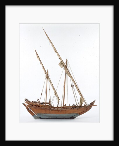 Sambuk dhow by unknown