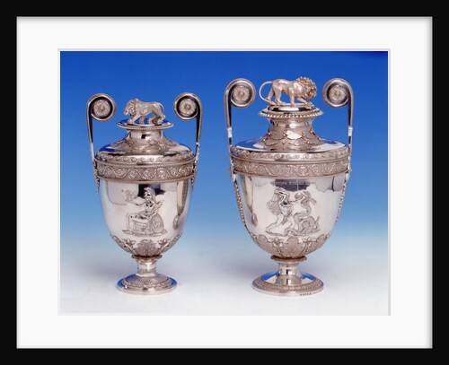 Lloyd's Patriotic Fund cups by Digby Scott