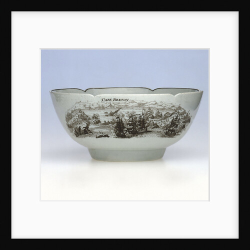 Bowl made by John Wall, 1760 by John Wall