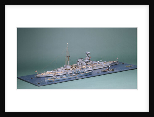 Dreadnought battleship HMS 'Queen Elizabeth' (1913) by Norman A. Ough