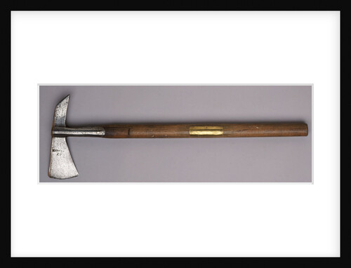 Boarding axe from HMS 'Captain' by unknown