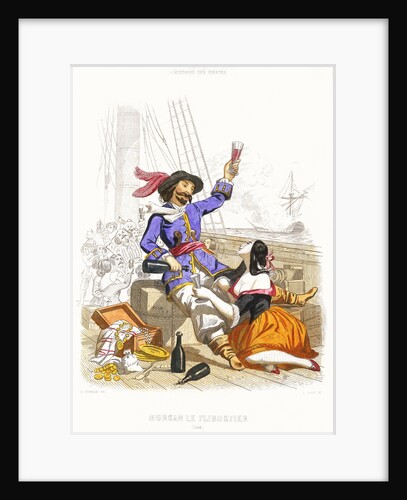Captain Henry Morgan by A. Catel