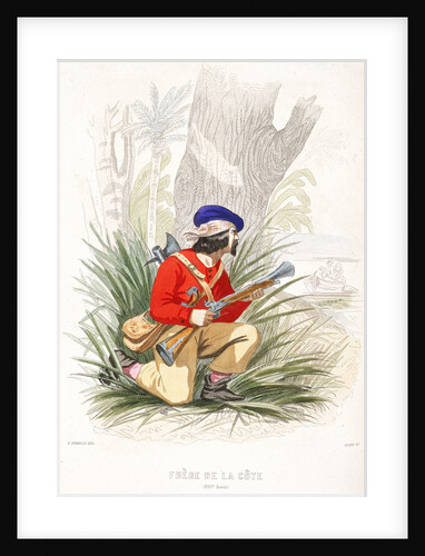 A pirate prepares for ambush by A. Catel