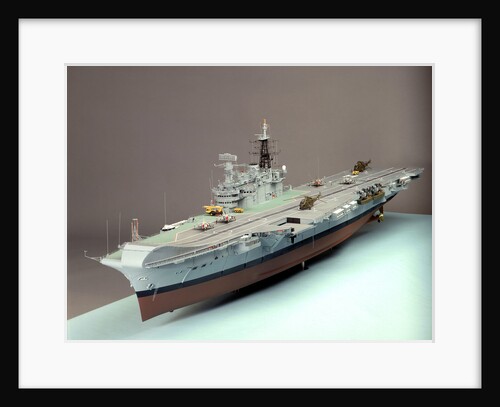 HMS 'Hermes' (1953), port by John R. Haynes