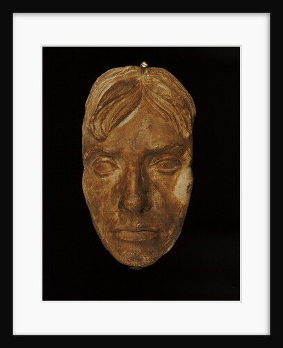 Plaster cast of Nelson's face made in 1800 (Life mask) by unknown
