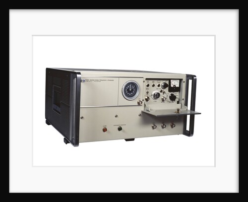 Atomic clock by Hewlett Packard & Co.