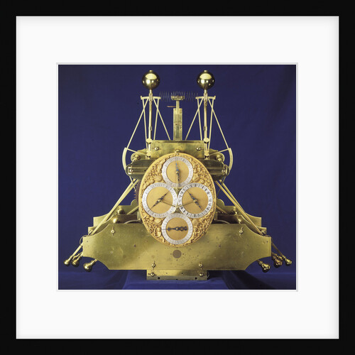 Marine timekeeper H1, front view by John Harrison