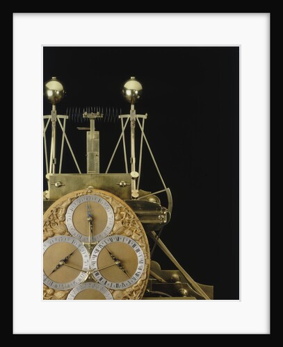 Marine timekeeper H1, front view detail by John Harrison