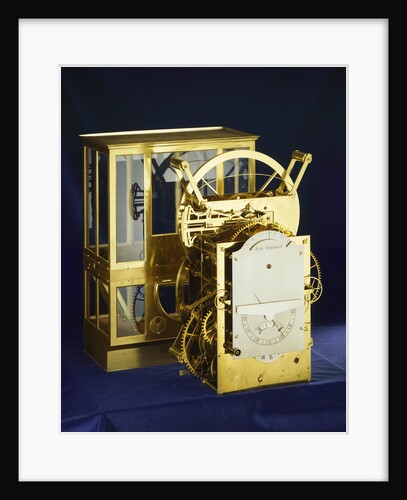 Marine timekeeper H3 with case by John Harrison