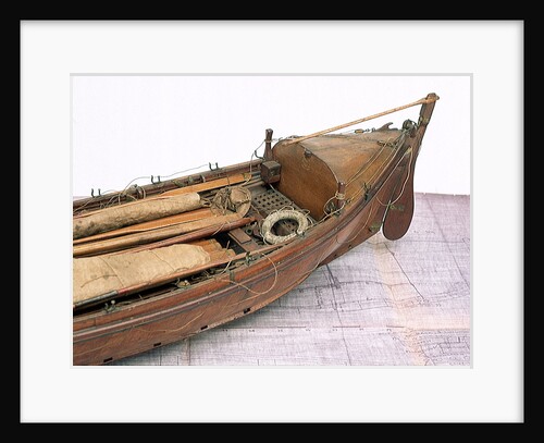 'Mariner's Friend', detail, stern end by H. J. Pope
