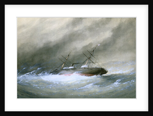 Wreck of the Royal Mail 'Rhone' by William Frederick Mitchell