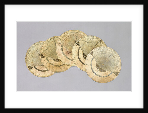Astrolabe plates by Muhammad Khalil